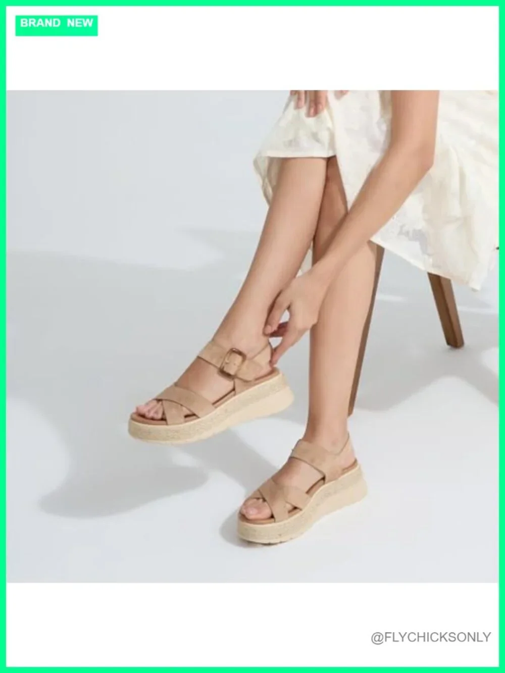 Low Wedge Espadrille Sandals with Arch Support and Cushion Insole